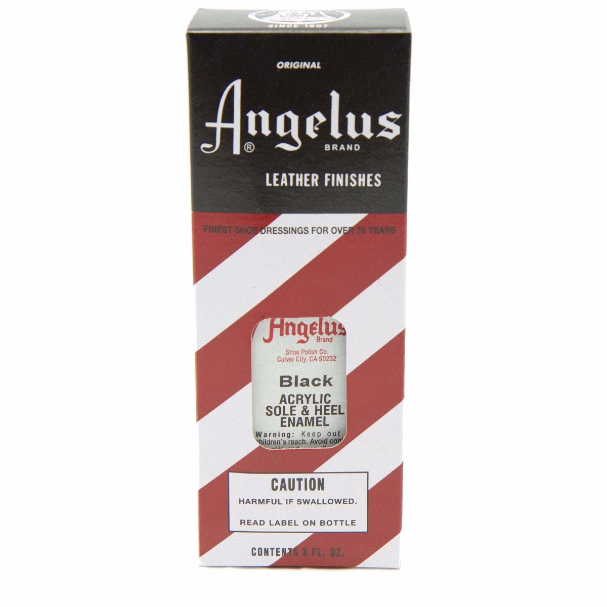 Angelus Verniz calcanhar e sola Preto 88ml