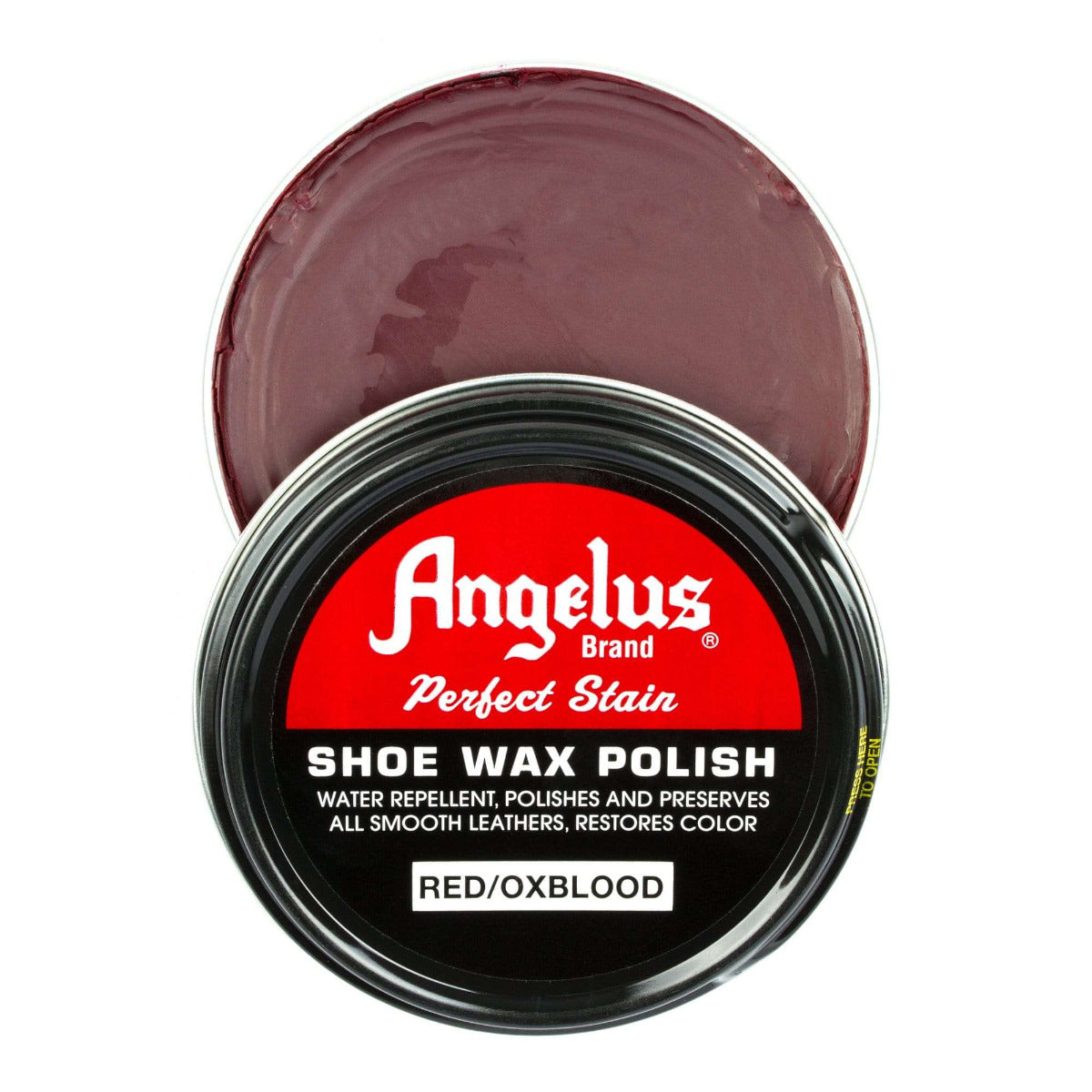 Angelus Cera para Sapatos Vermelho Oxblood  88 ml