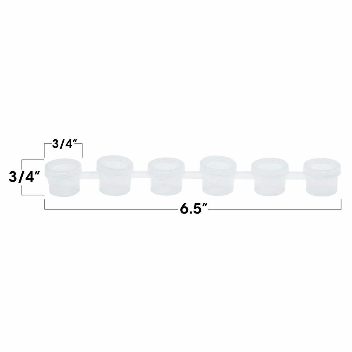 Contentores para tinta Angelus - 6x5ml