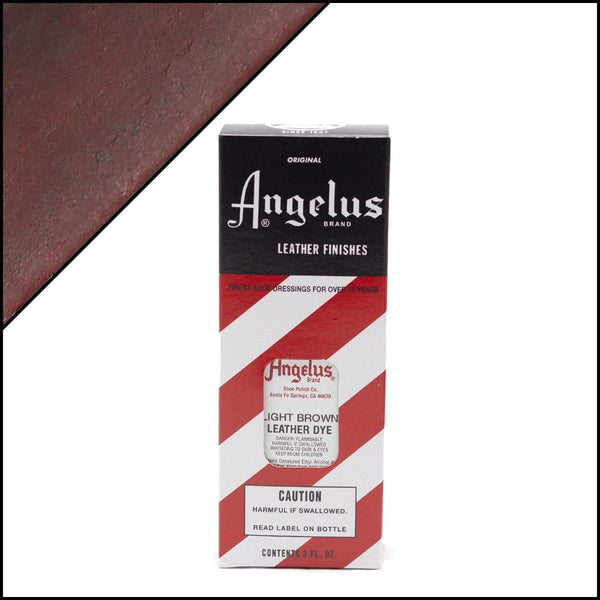 Angelus tinta de couro Marrom Claro
