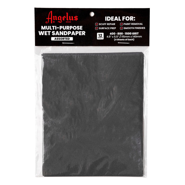 Lixa húmida multiusos Angelus CA 11x14cm - 12 folhas