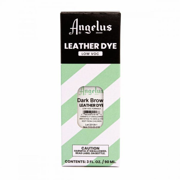 Tinta para Couro Angelus Castanho Escuro VOC 88ml