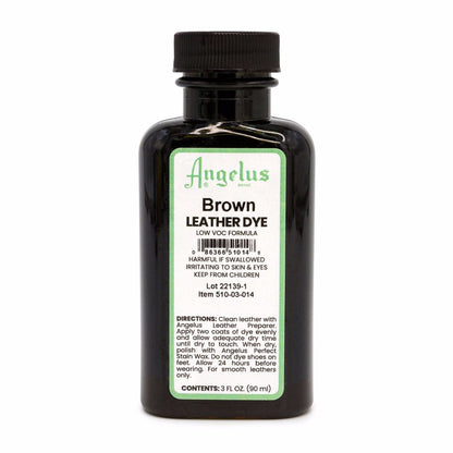 Tinta para Couro Angelus Castanho Claro VOC 88ml