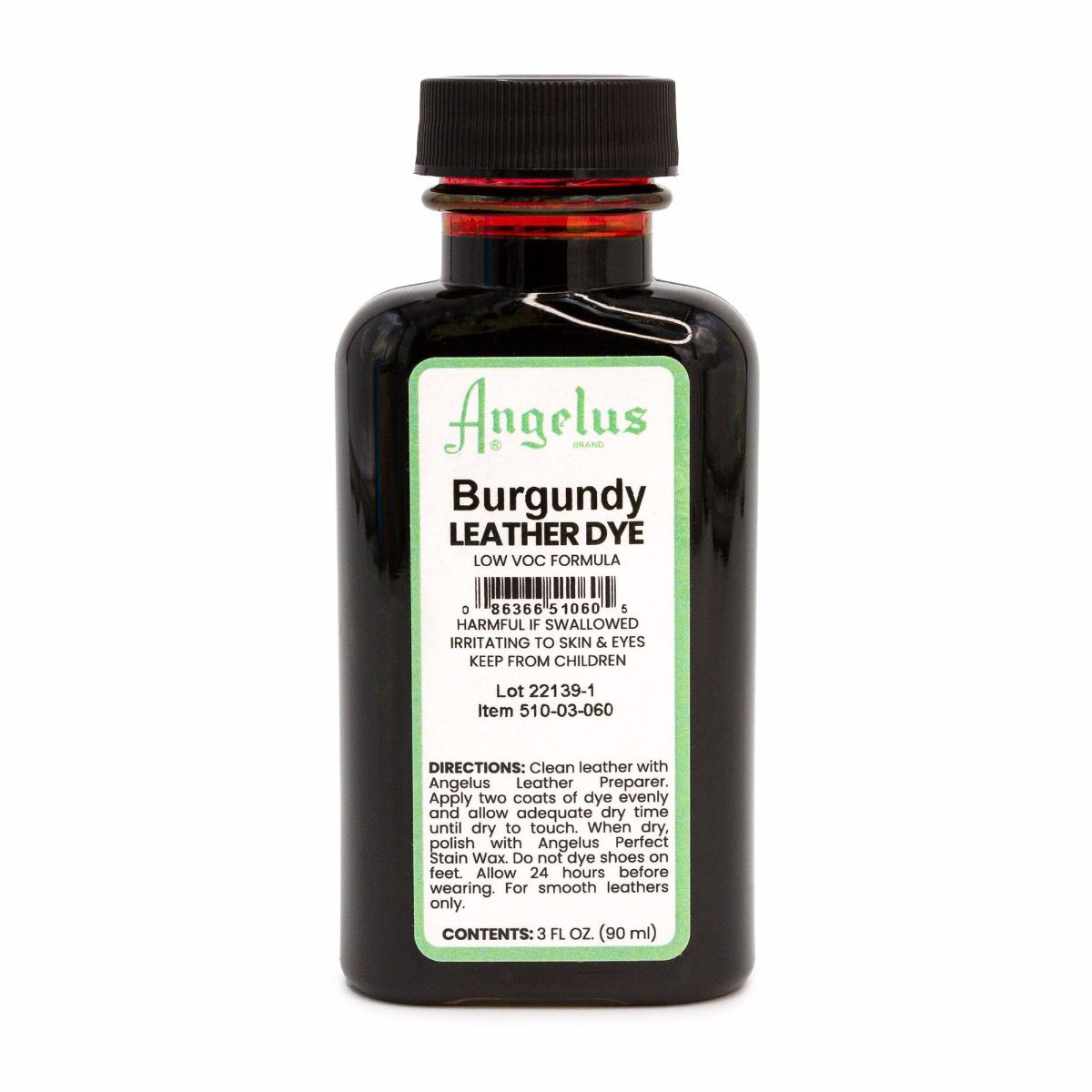 Tinta para Couro Angelus Borgonha VOC 88ml