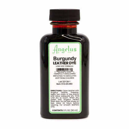 Tinta para Couro Angelus Borgonha VOC 88ml