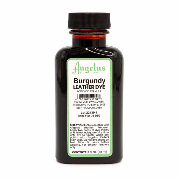 Tinta para Couro Angelus Borgonha VOC 88ml
