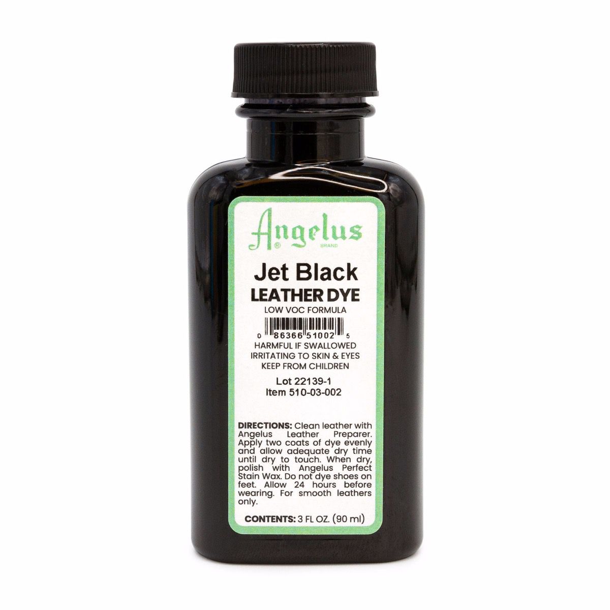 Tinta para Couro Angelus Preto VOC 88ml