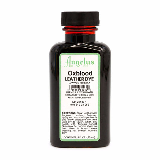 Tinta para Couro Angelus Vermelho Escuro VOC 88ml