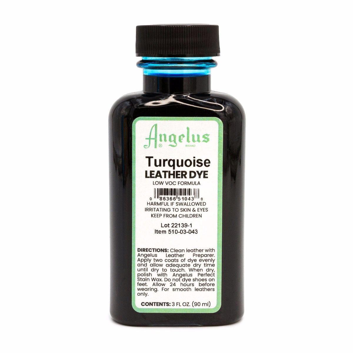 Tinta para Couro Angelus Turquesa VOC 88ml