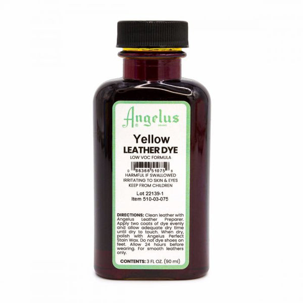 Tinta para Couro Angelus Amarelo VOC 88ml