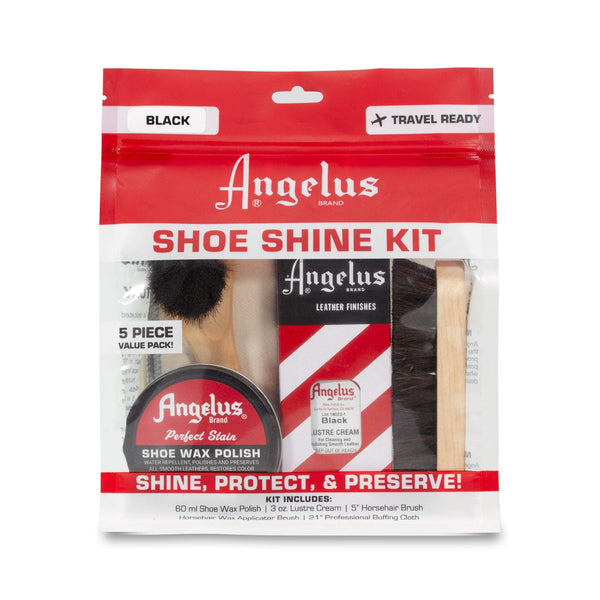 Kit viagem Angelus para engraxar sapatos 