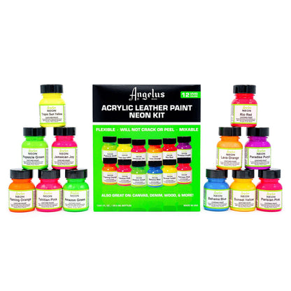 Kit de cores neon - 12 cores