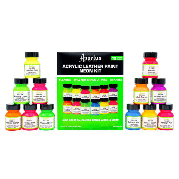 Kit de cores neon - 12 cores
