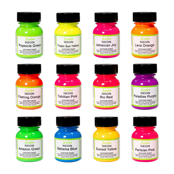 Kit de cores neon - 12 cores