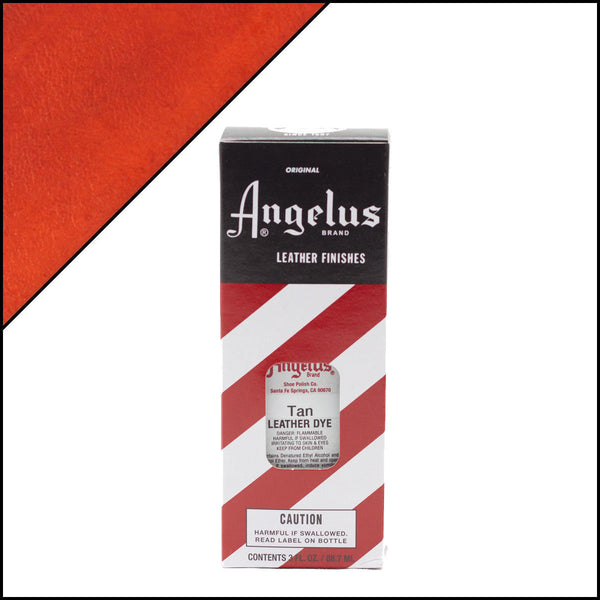 Angelus tinta de couro Laranja claro