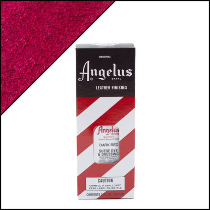 Tinta Camurça Angelus Vermelho Escuro