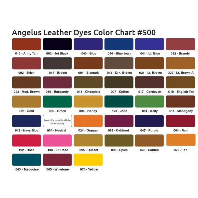 Angelus tinta de couro Brandy 