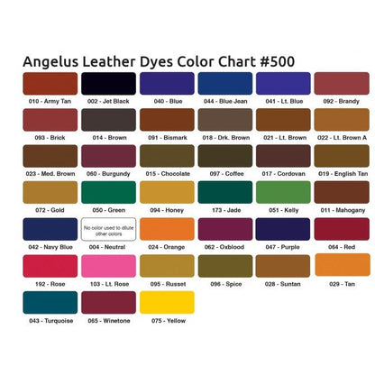Angelus tinta de couro Brandy 