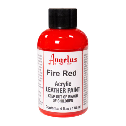 Angelus Tinta Vermelho Fogo para couro