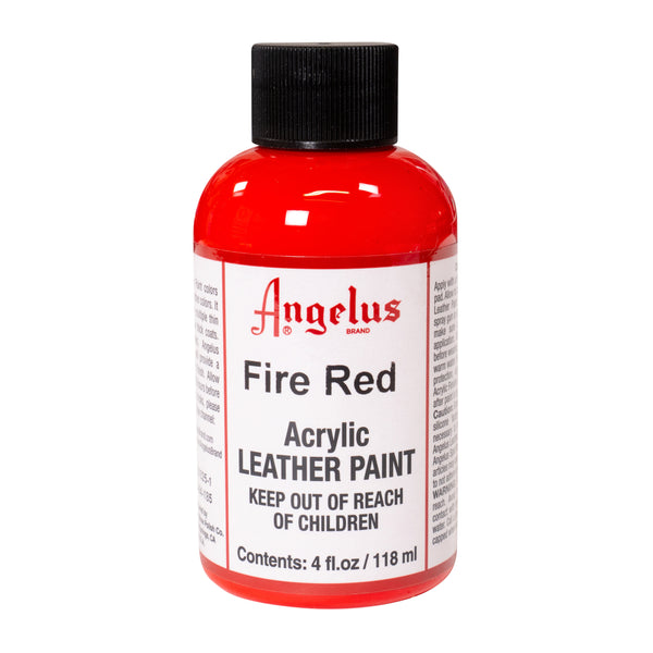 Angelus Tinta Vermelho Fogo para couro
