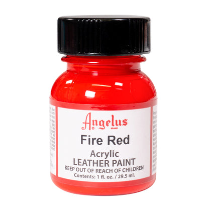 Angelus Tinta Vermelho Fogo para couro