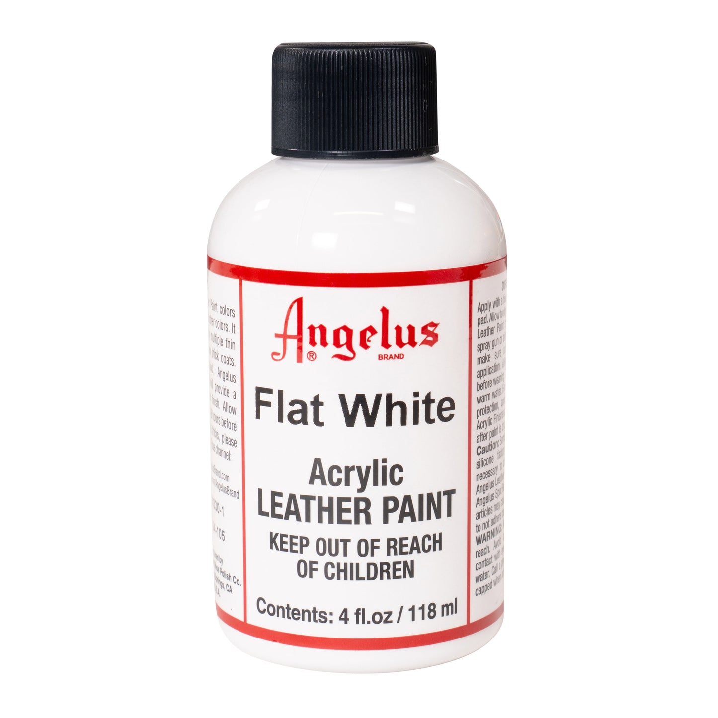 Angelus Tinta branco mate para couro