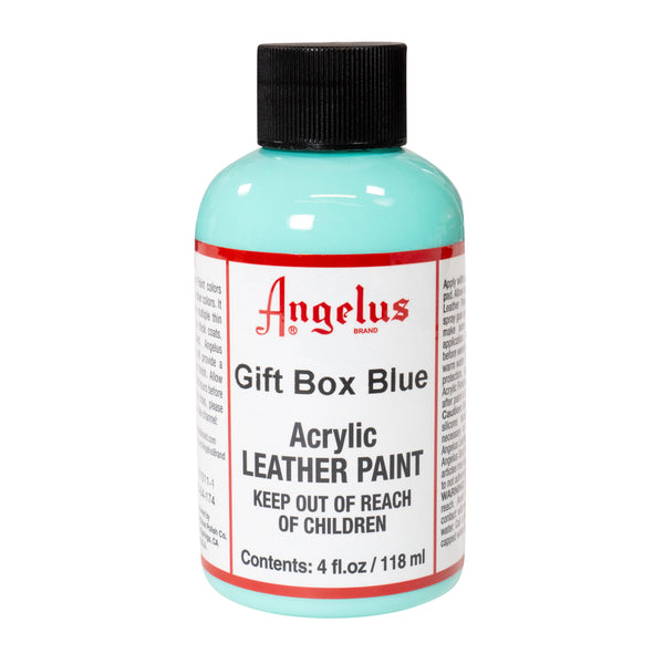 Caixa de oferta para pintura em couro Angelus Azul