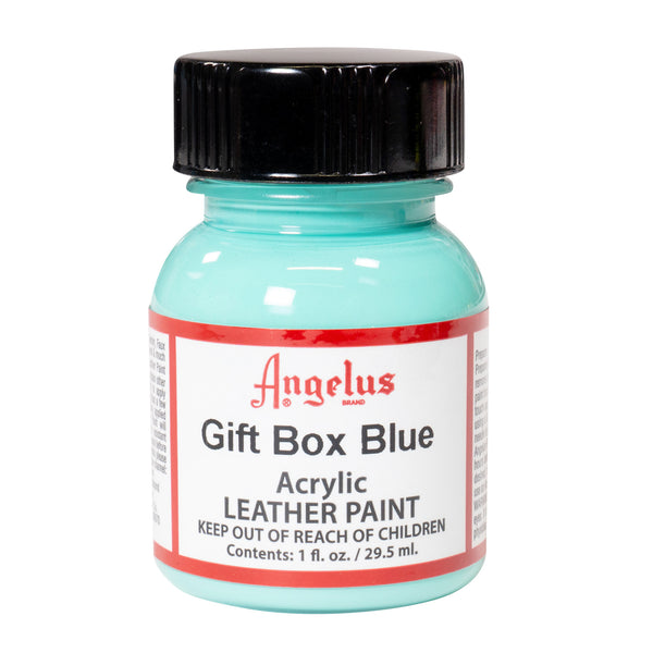 Caixa de oferta para pintura em couro Angelus Azul