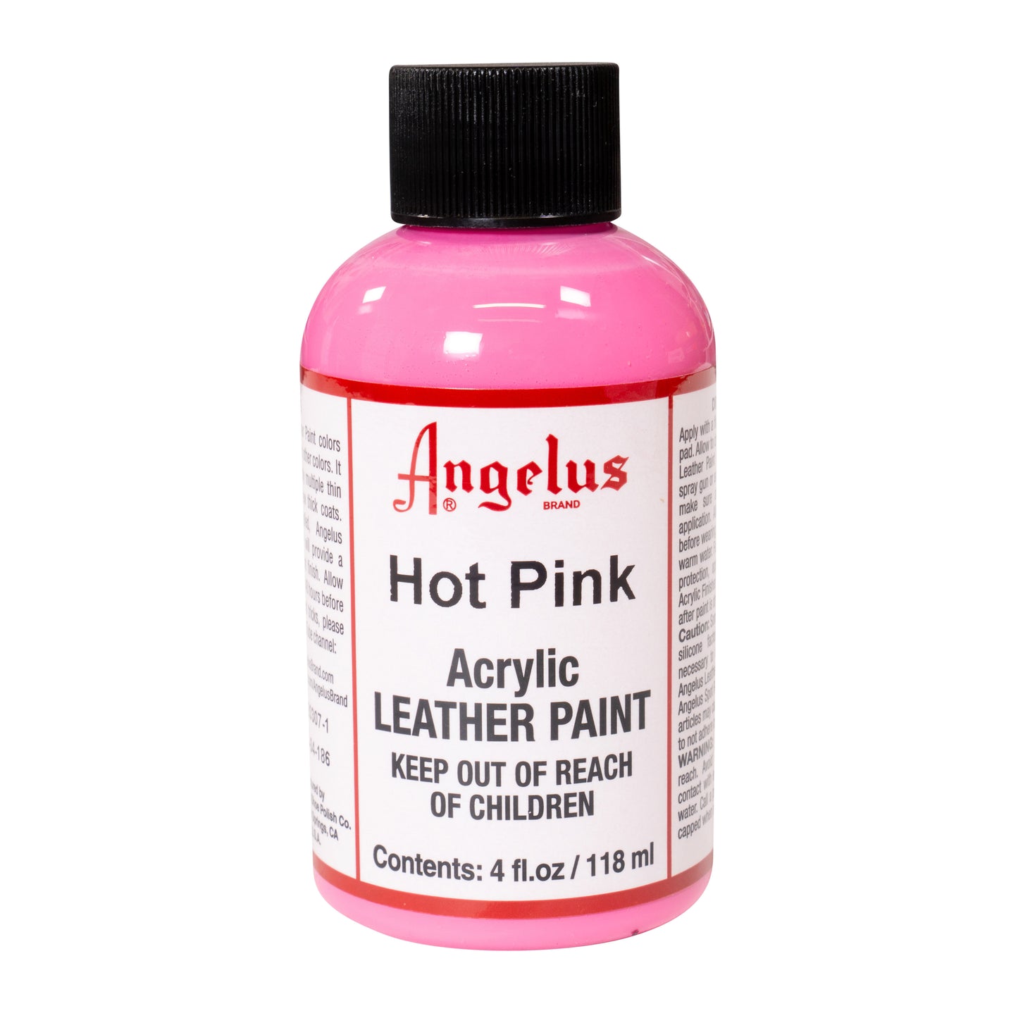 Angelus Tinta Rosa Quente para couro