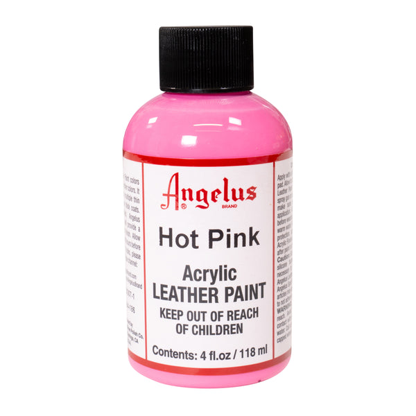 Angelus Tinta Rosa Quente para couro