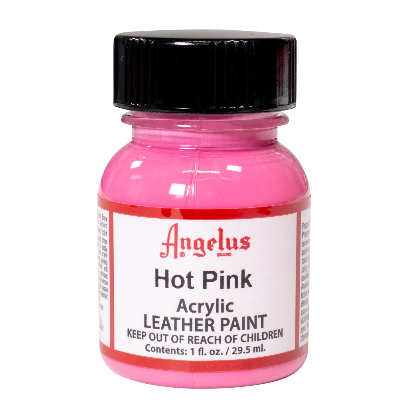 Angelus Tinta Rosa Quente para couro