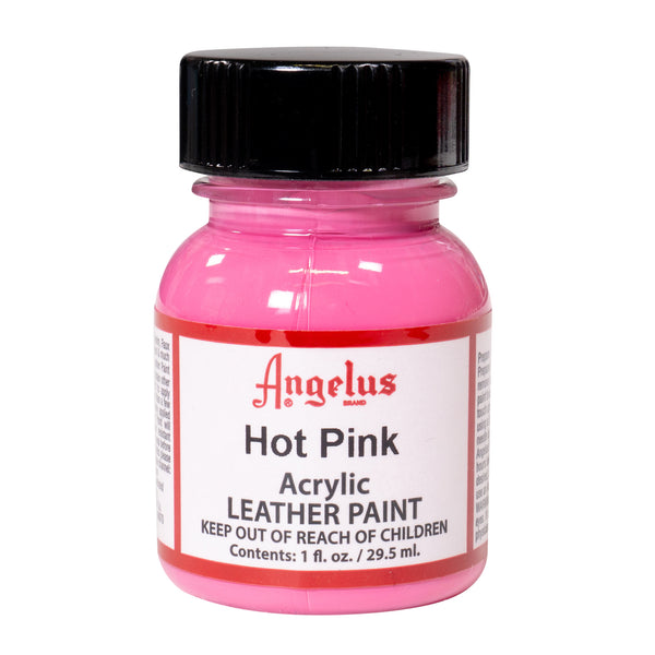 Angelus Tinta Rosa Quente para couro