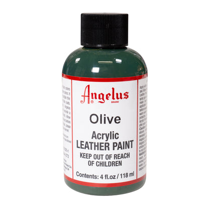 Angelus Tinta Verde Olive para couro
