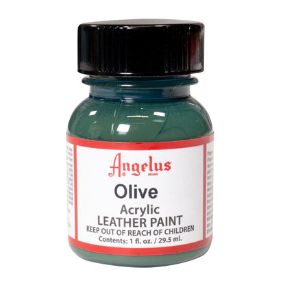 Angelus Tinta Verde Olive para couro