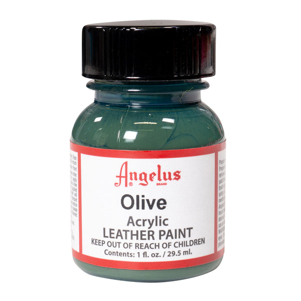 Angelus Tinta Verde Olive para couro