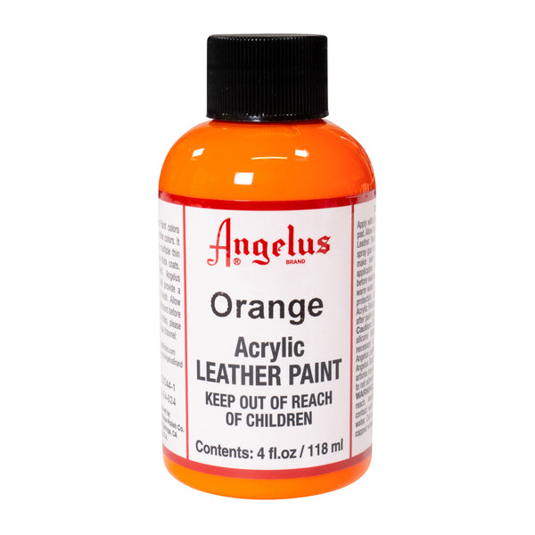 Angelus Tinta Laranja para couro