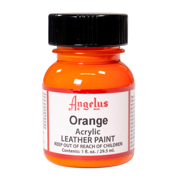 Angelus Tinta Laranja para couro