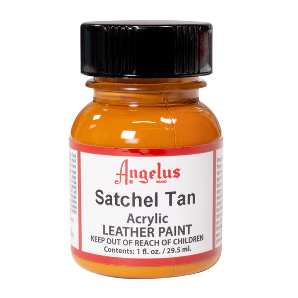 Angelus Tinta Satchel Tan para couro