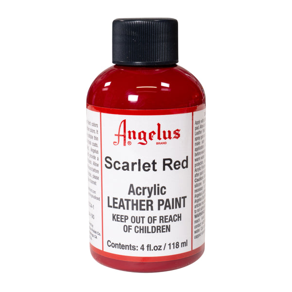 Angelus Tinta Vermelho Scarlet para couro