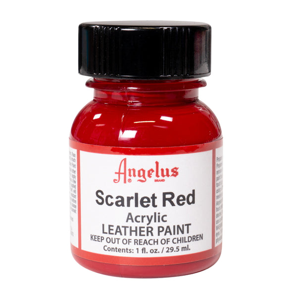 Angelus Tinta Vermelho Scarlet para couro