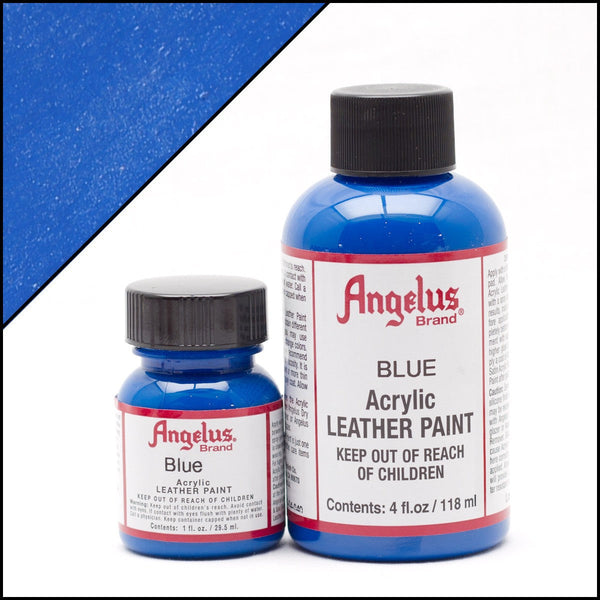 Angelus Tinta azul para couro