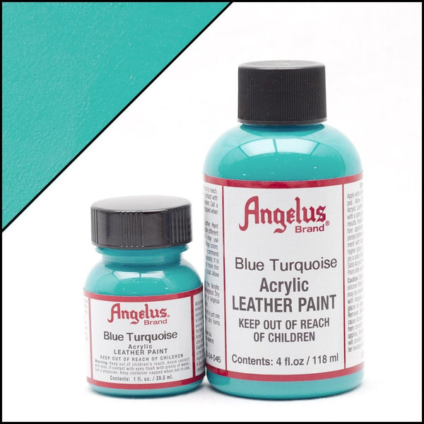 Angelus Tinta Azul Turquesa para couro