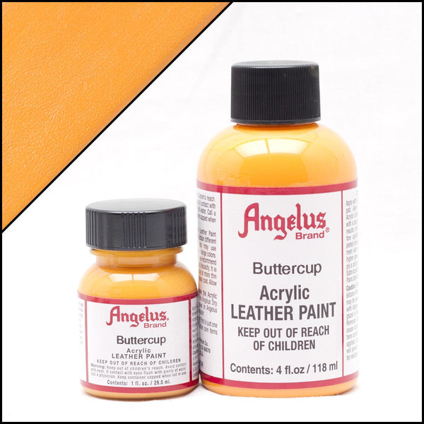 Angelus Tinta amarelo torrado para couro