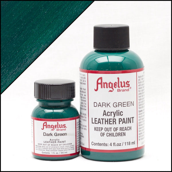 Angelus Tinta Verde Escuro para couro