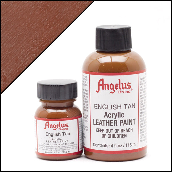 Angelus Tinta English Tan para couro