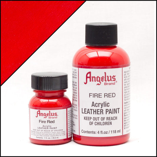 Angelus Tinta Vermelho Fogo para couro