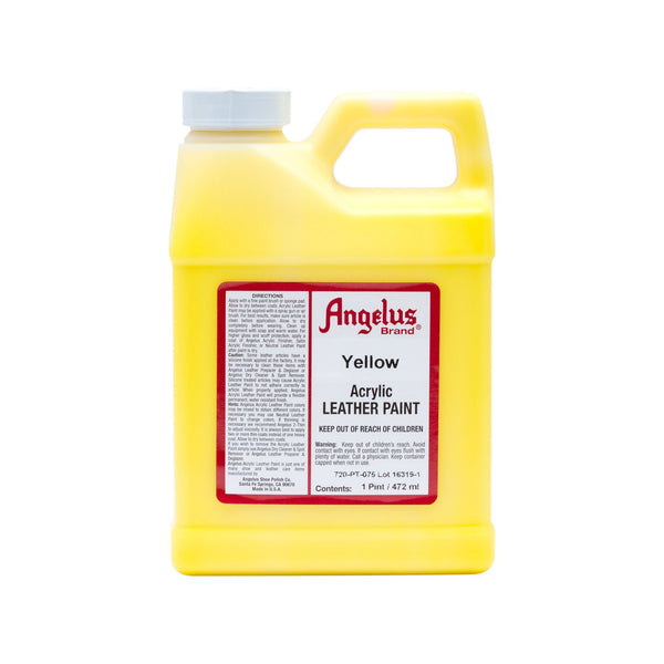 Angelus Tinta Amarelo para couro