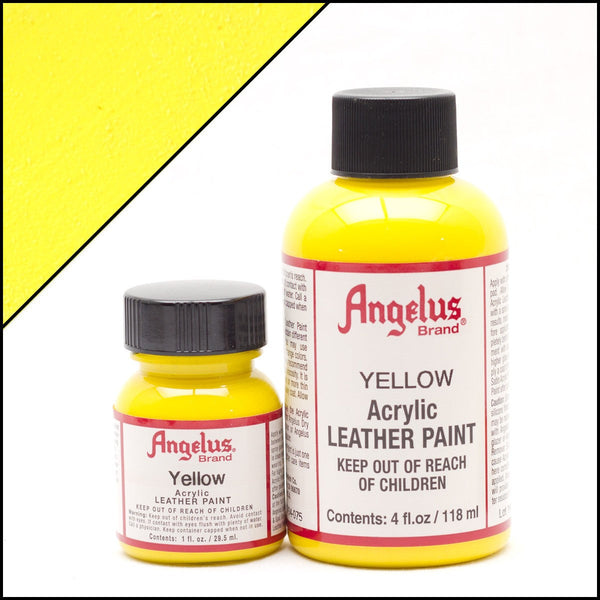 Angelus Tinta Amarelo para couro