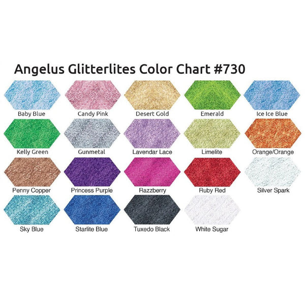 Angelus glitterlites Azul Bebê