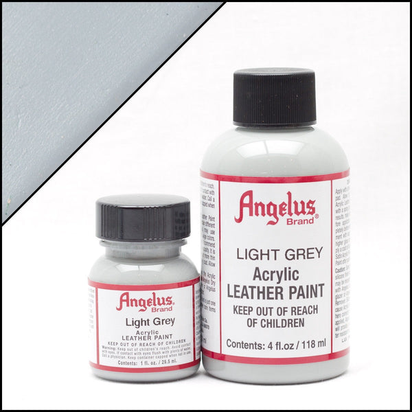 Angelus Tinta Cinza Claro para couro